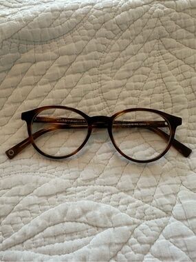 Warby Parker Watts Brown Tortoiseshell Round Frames